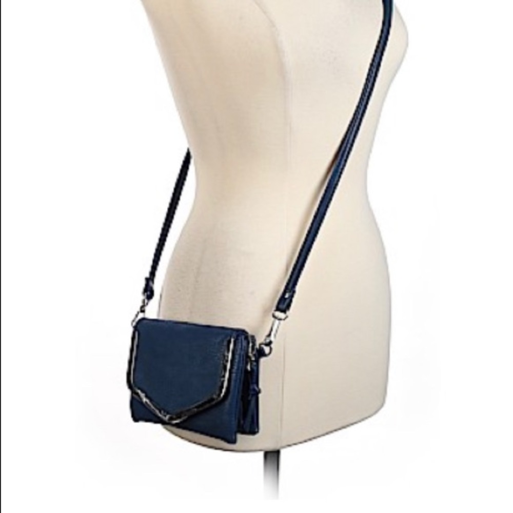 Coral and gold tone clutch